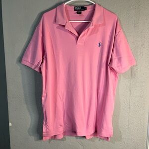 Ralph Lauren Men's Polo Shirt in Pink